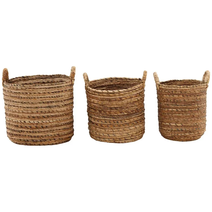 Milos Basket, Natural, Set of 3