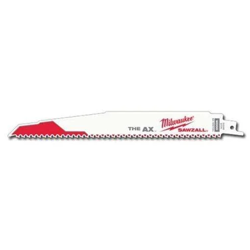 Milwaukee 48-01-7026 Super Sawzall Blade 5 Teeth per Inch 9-Inch Length, Ax 100 Pack