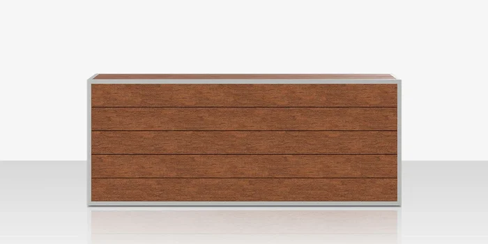 Mod Back Structure Slatted