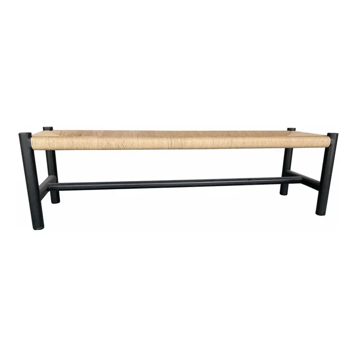 Moe’s Home Collection HAWTHORN BENCH LARGE BLACK