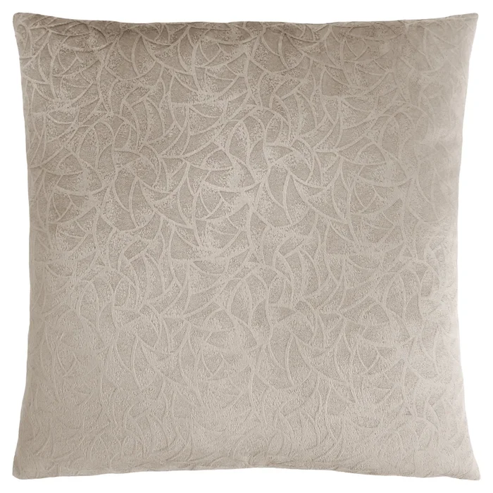 Monarch Specialties I 9254 Pillows, 18 X 18 Square, Insert Included, Decorative Throw, Accent, Sofa, Couch, Bedroom, Polyester, Hypoallergenic, Beige, Modern