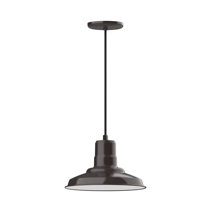 Montclair Light Works – PEB182-51-C23 – One Light Pendant – Warehouse – Architectural Bronze – PEB18251C23