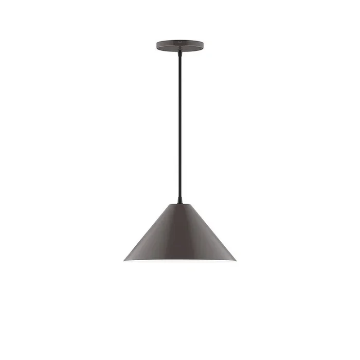 Montclair Light Works – PEB422-51-C24 – One Light Pendant – Axis – Architectural Bronze – PEB42251C24