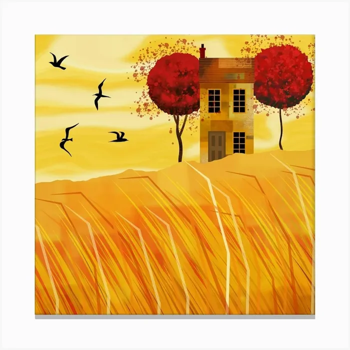Morning Sunshine Canvas Print by Andrew Hitchen