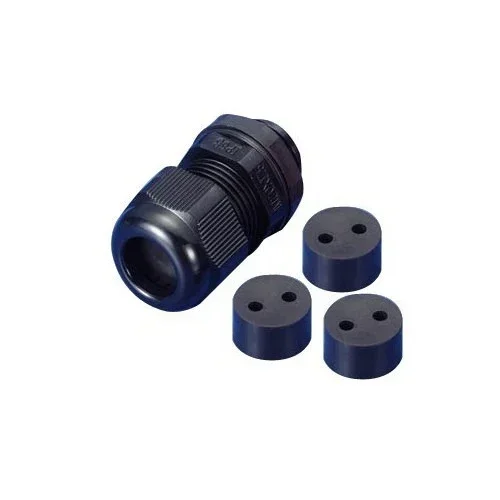 MORRIS 1-1/4 Inch NPT Cable Gland2 Hole .433-.512 (22247)