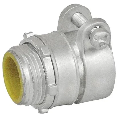 MORRIS 1.25 Inch Straight Insulated Squeeze Box Connector (15124)
