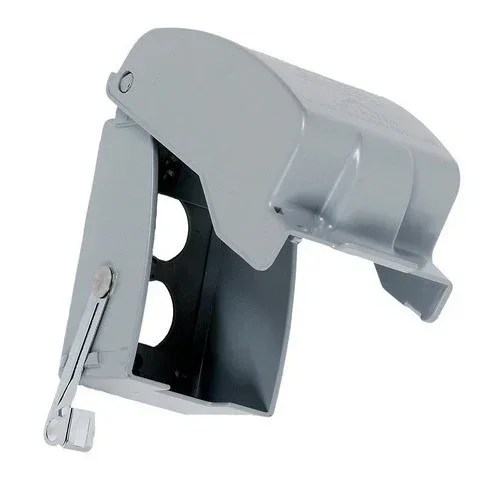 MORRIS 1-Gang Metal In-Use Cover Horizon (38916)