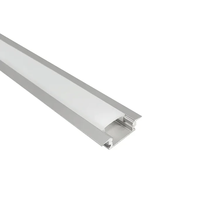 Nora 4 Foot Shallow Channel With Wings For NUTP14 Aluminum Finish (NATL2-C23A)