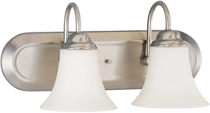 Nuvo Lighting – 60-1833 – Two Light Vanity – Dupont – Brushed Nickel – 601833