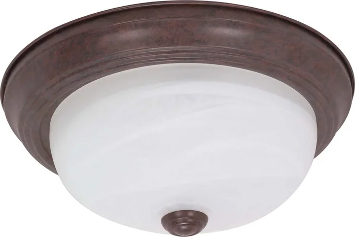 Nuvo Lighting – 60-206 – Two Light Flush Mount – Old Bronze – 60206