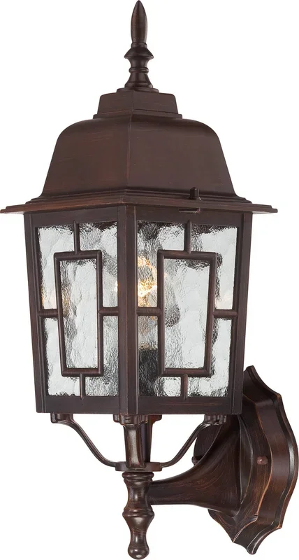 Nuvo Lighting – 60-3488 – One Light Wall Lantern – Banyan – Rustic Bronze – 603488