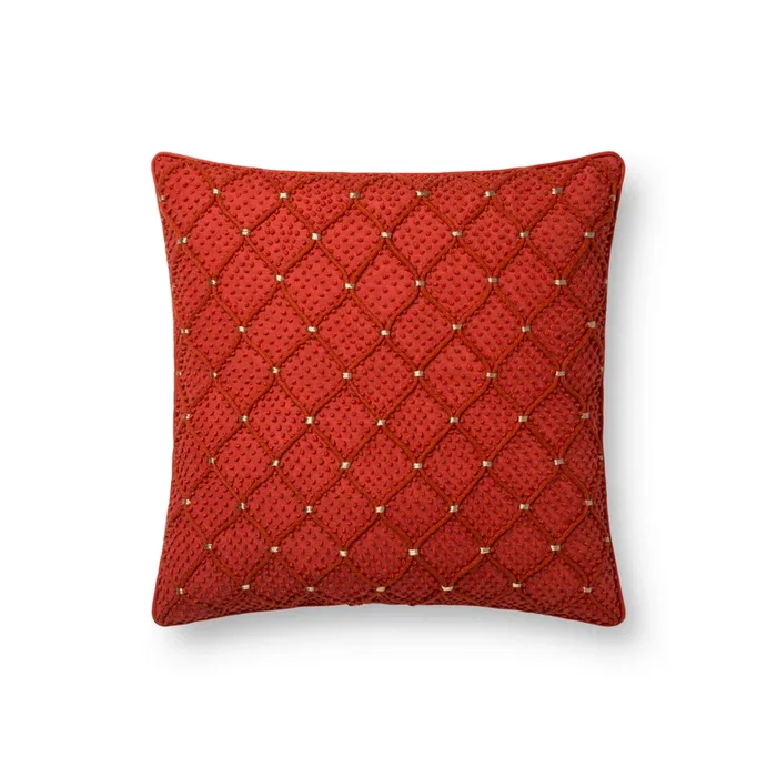 P0675 Rust/Gold 18″x18″ Poly Pillow