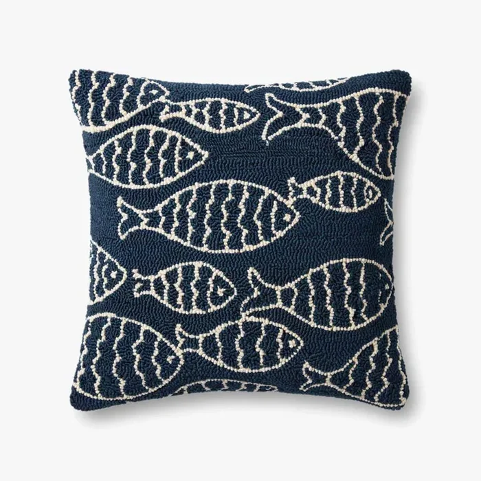 P0908 Navy 22″x22″ Poly Pillow