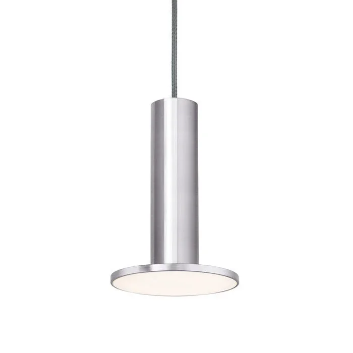 Pablo Designs – CIEL HB STN AL/GRY – LED Pendant – Cielo – Satin Aluminum – CIELHBSTNALGRY
