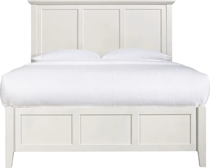Paragon California King-size Four Drawer Storage Bed in White
