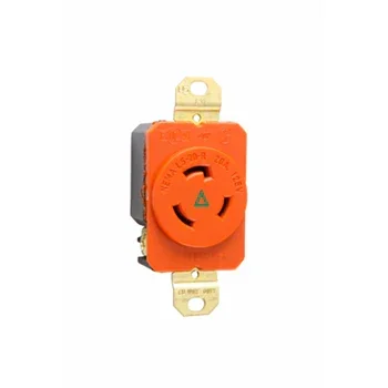 Pass And Seymour Turnlok Receptacle Single 3-Way 20A 125V Isolated Ground (IGL520R)
