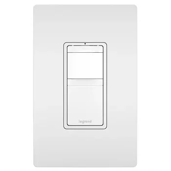 Pass And Seymour Wall Vacancy Sensor 2-Wire 600W Tri Color (RW600BTC)