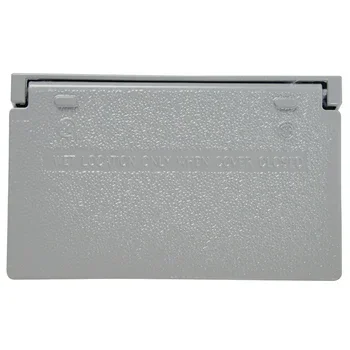 Pass And Seymour Weatherproof 1-Gang Horizontal Decorator Cover (CA26GH)