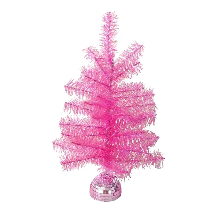 Pink Disco Tree, 14″