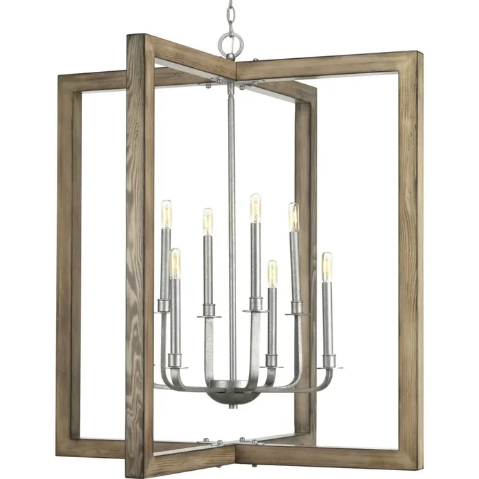 Progress Lighting – Eight Light Chandelier – Turnbury
