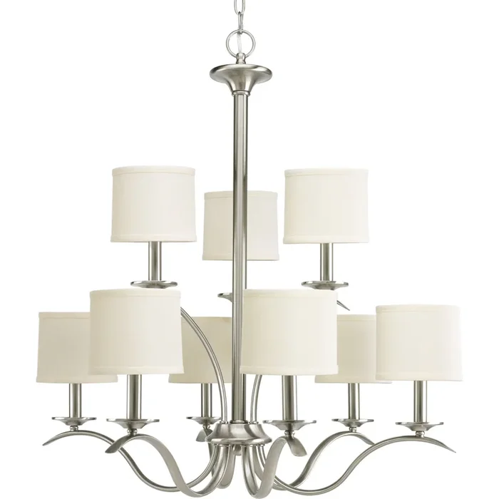Progress Lighting – Nine Light Chandelier – Inspire