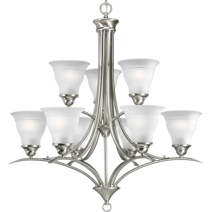 Progress Lighting – Nine Light Chandelier – Trinity