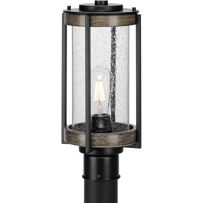 Progress Lighting – One Light Outdoor Post Mount – Whitmire