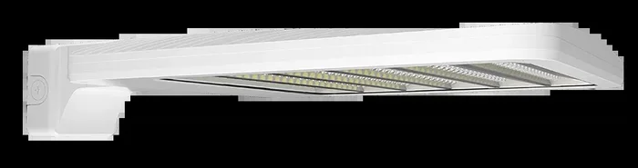 RAB ALED 170W-220W-260W At 4000K 480V Wall Mount 7-Pin Receptacle White (ALEDLATWMNW/480/7PR)