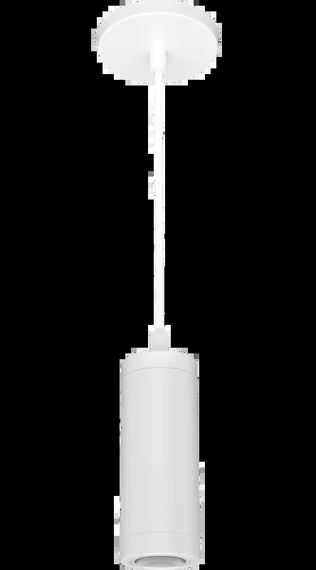 RAB Cylinder Pendant Cord 2 Inch 10W 2700K 120-277V Dimmable 20 Degree White (CDLED2PC-10W-20D927-W)