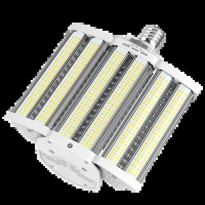 RAB HID Shoebox 80 CRI Type B 110W CCT Selectable 3000K/4000K/5000K 5 Sensor Ports (HIDFA-110-H-EX39-8CCT-BYP/5SP)