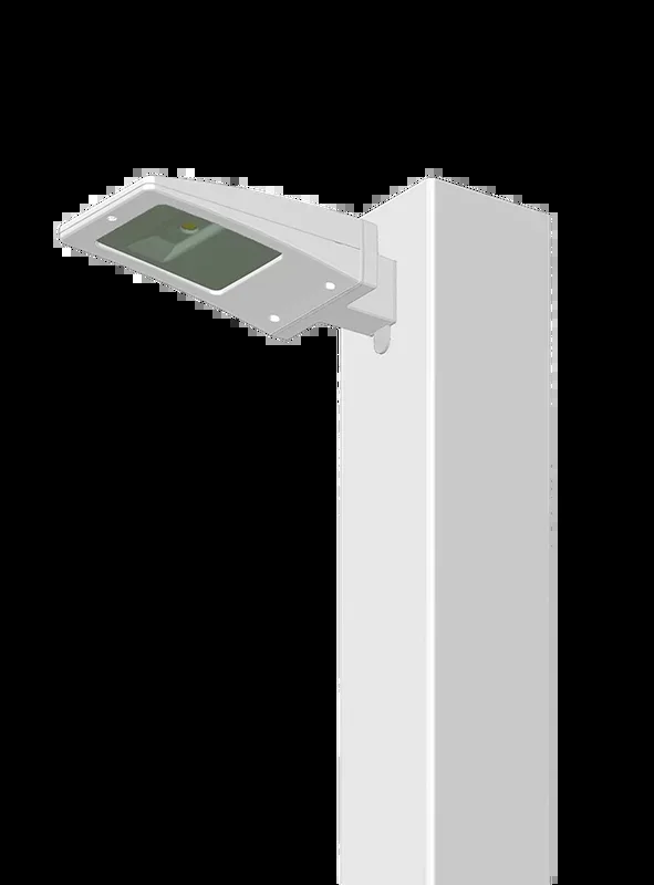 RAB LED Area Light 13W Cool LED With Square Pole Adaptor White (ALED13W)