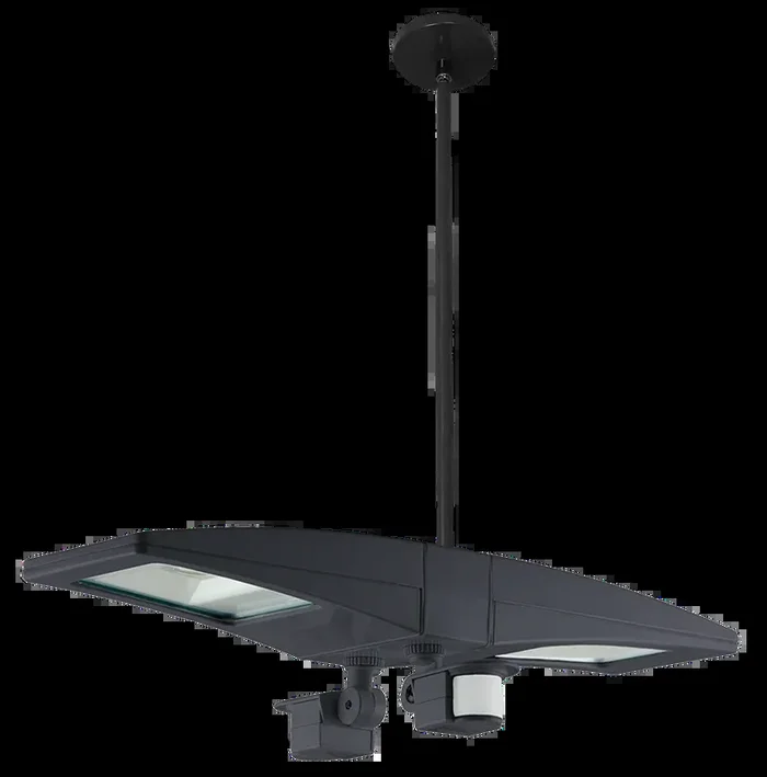 RAB LED Pendant 2X13W Cool Plus 2 Mini Sensors Bi-Level Bronze (PLED2X13MS2/BL)