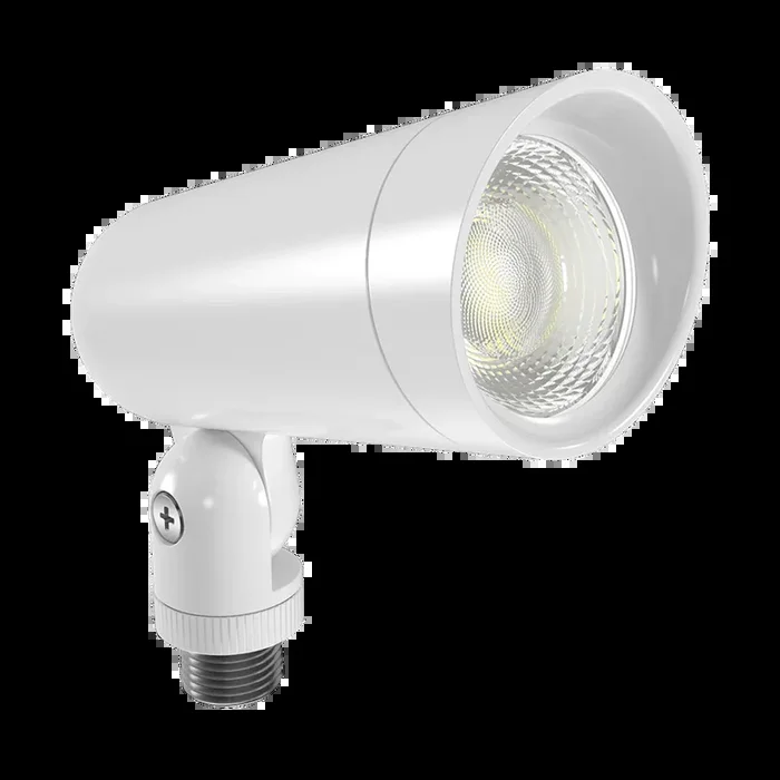 RAB Small Landscape LED Floodlight 8W CCT Selectable 2700K/3000K/3500K/4000K/5000K 120V White (LF34SW)