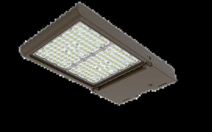 RDA Lighting FL9S-LED400-B-5K-T3-DGY-DIM Floodlight LED 400W 120-277V 5000K Type III Distribution Dove Gray Finish 0-10V Dimming (051947)