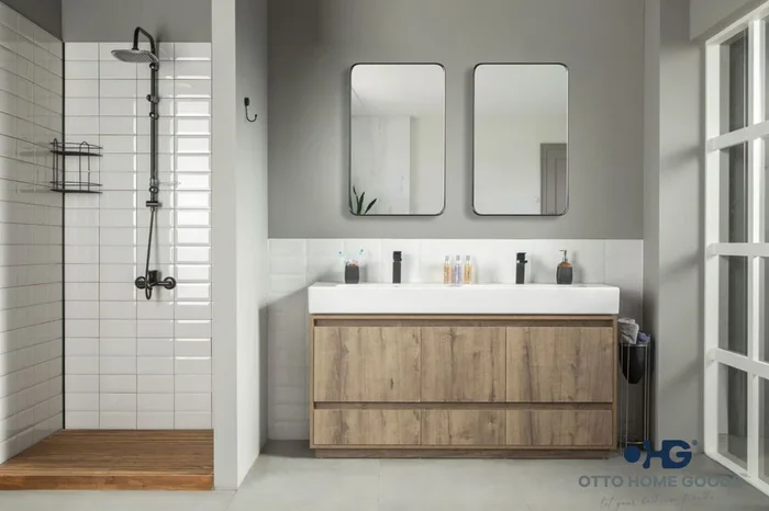 Romina 60 ” Messina Double Bowls Bathroom Cabinet