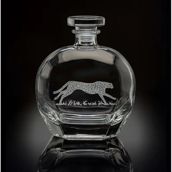 Running Cheetah Decanter – Safari by Julie Wear