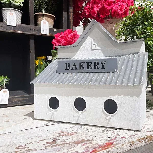 Rustic Old Town Decorative Birdhouse – Decor Steals