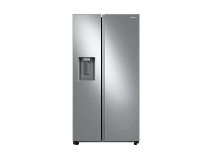 SAMSUNG 36″ 27.4 cu. ft. Standard Depth Side-by-Side Refrigerator in Fingerprint Resistant Stainless Steel with Ice Maker