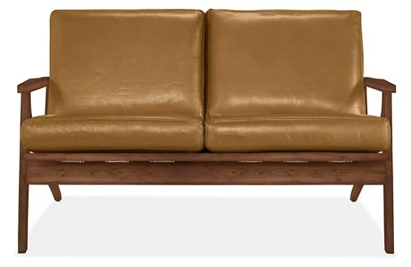 Sanna Leather Sofas – Modern Living Room Furniture – Room & Board