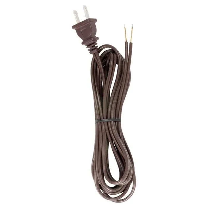 Satco – 90-2039 – Cord Set – Brown – 902039