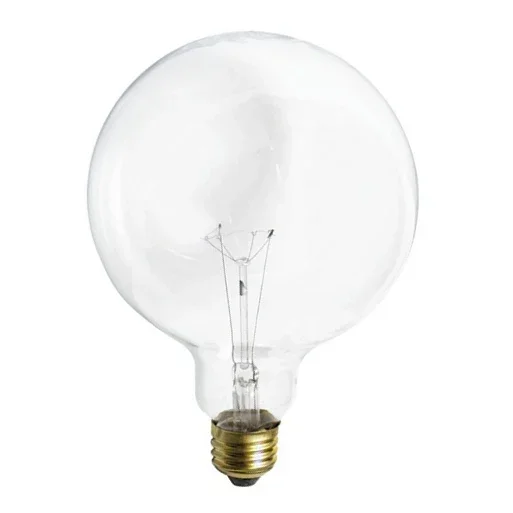 SATCO/NUVO 25G40CL/120V 25W G40 Incandescent Clear 4000 Hours 120Lm Medium Base 120V (S3010)