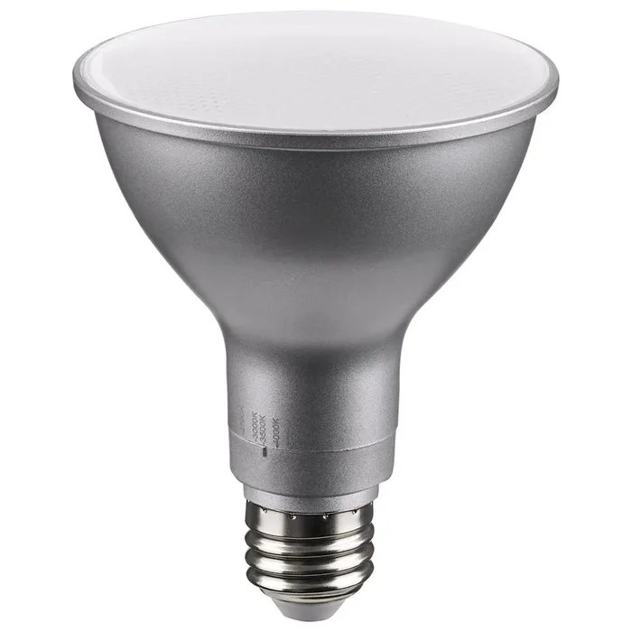 SATCO/NUVO LED CCT Selectable PAR30LN Lamp 11W 1000Lm CCT Selectable 2700K/3000K/3500K/4000K/5000K 120V 90 CRI Dimmable (S11587)