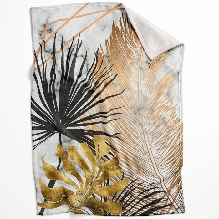 Shining Leaf B Blanket