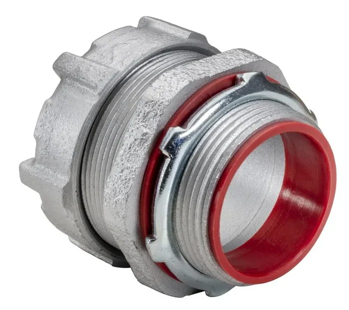 Southwire TOPAZ 3-1/2 Inch Rigid Raintight Connector Insulated Malleable Iron (269MIRT)