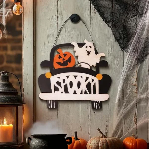 Spooky Road Trip Door Sign – Decor Steals