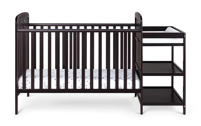 Suite Bebe Ramsey 3-in-1 Crib and Changer Combo Espresso