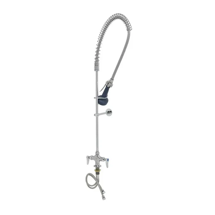 T&S Brass B-0113-B08 Easy-Install Pre-Rinse: Single Hole Deck Mount, 24