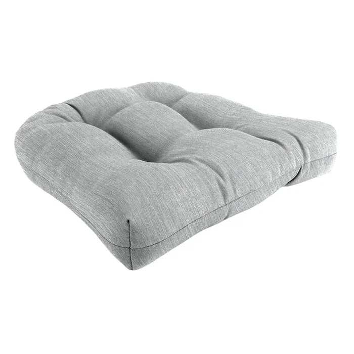 Tahiti Silver Outdoor Wicker Seat Cushion