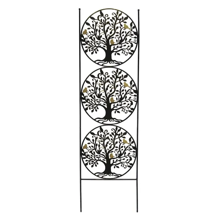 Tree of Life Metal Garden Trellis, 44″