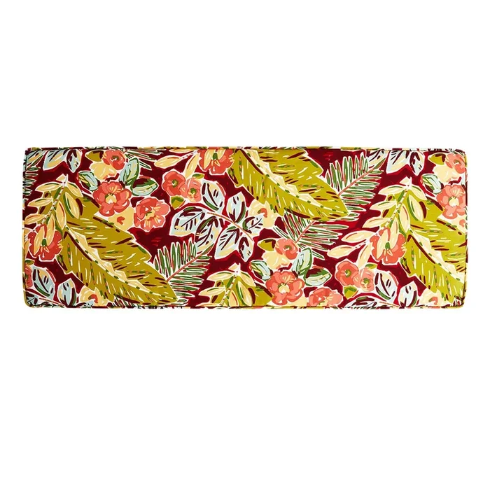 Tropical Cherry Outdoor Bench Cushion